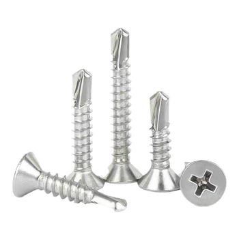 Yonghuan 424855 countersunk head flat head drill tail screw self-tapping self-drilling dovetail screw m3.5x32 (100 pieces)