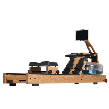 Mdzmys classic silent intelligent wooden boat painting machine home sports and fitness equipment folding waterproof boat painting machine red oak model