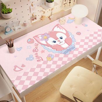 Fantasy table mat desk mat student children girls study table special writing desk desktop protection computer desk cloth lina belle paradise table mat 40x80cm diffuse reflection eye protection