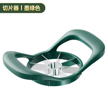 Yusen yi cutting fruit cutter, core, slicer and divider fruit cutter fruit cutting knife 1 dark green slicer