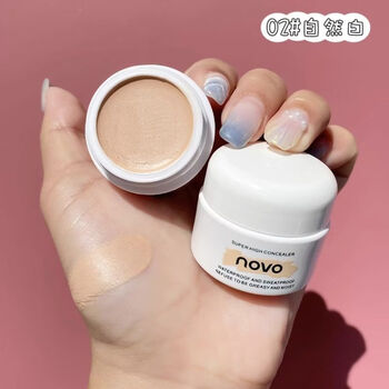 Frendele li jiaqi concealer for tear troughs and dark circles, special concealer for spots and acne marks, facial concealer artifact 02 natural color free 270 concealer brush