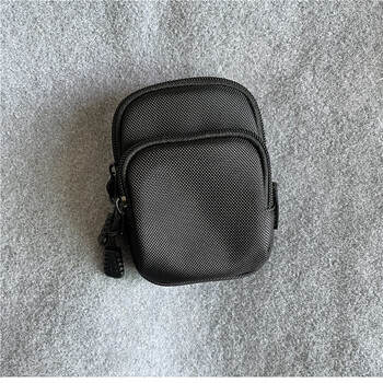Other/other new models for men to wear belts, waist bags, storage bags, multi-functional mini small bags, headphone bags, card bags, key bags, wallets, black