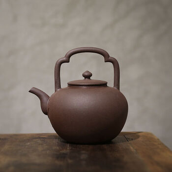 Purple clay pottery pot pure electric pottery stove kettle boiler kettle handle wu jing charcoal stove resistant 1ml wu jing comes with random pot handle pad 801m included - 900m included