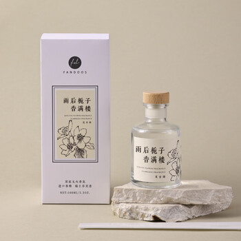 Shantou lincun fire smoke indoor peach blossom dream induces household toilet fresh air atmosphere liquid smoke gift box to accompany hand gardenia after the rain 60ml