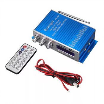 Mini small power amplifier plug-in card usb flash drive 12v outdoor amplifier 2.0 channel audio amplifier single loop single amplifier single machine comes with 12v power cord