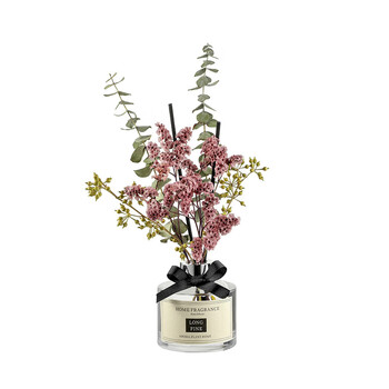 Shantou lincun flower bouquet, flower arrangement, diffuser, bedroom atmosphere, essential oil fire-free diffuser, long-lasting air freshener for home use, romantic encounter 0l