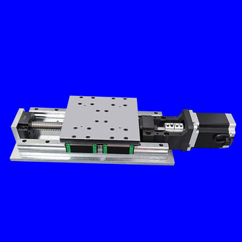45 steel heavy duty lifting module servo electric cross linear screw guide drilling machine cnc slide single axis-steel slide_stroke 500