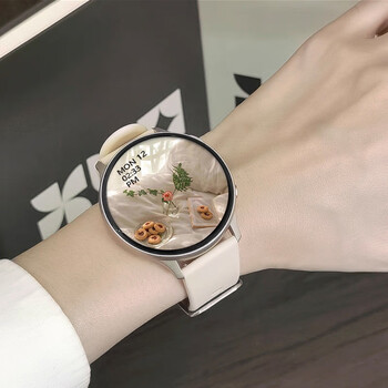 Aborni 2025 new ultra-thin long battery life top version smart watch for women multi-functional information reminder bluetooth phone blood oxygen heart rate sports watch as a birthday gift for girlfriend