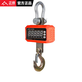 Zhengfeng electronic crane scale traveling crane electronic scale wireless printing waterproof crane tower hook scale 1 ton / 0.5kg accuracy