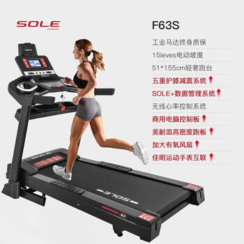 Sole knee protection treadmill f63 new home intelligent shock absorbing silent folding gym special new f63s selected model