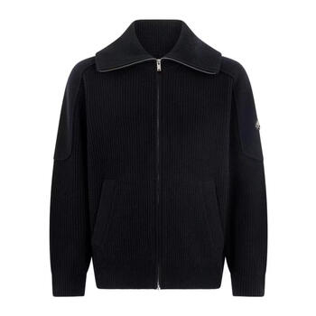 Moose knuckles small scissors men's jacket warm windproof knitted autumn and winter daily sweater casual black one size | xxl