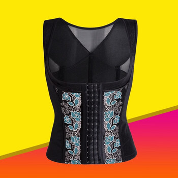 Fanyiman tummy control, waist tightening and beautiful back artifact for women, body shaping top, belt, waist and back clip, restraint belt, fanyiman genuine thin model, starry black xl (90) 116-125 catties