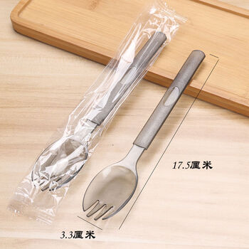 Midele disposable forks and spoons individually packaged fruit forks salad forks food grade plastic spoons takeaway fast food porridge soup spoons extra thick forks and spoons 1000 individually packaged