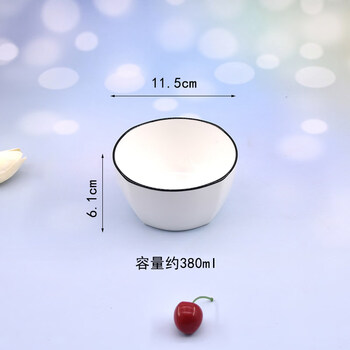 Tuojin jingdezhen ceramic plate bowl household dish set nordic internet celebrity ins light luxury modern minimalist microwave 4.5-inch square bowl