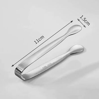 Fantasy ice clip bar ice bucket to take ice cubes, ice cubes, fruit and vegetable clips 304 small ice clip/glossy surface