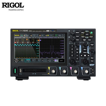 Rigol puyuan precision digital oscilloscope dho914924s high resolution 12bit handheld portable dho914125mhz four channel