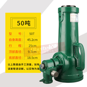 He jiagong screw jack mechanical gear vertical manual hand jack 3t5t10t20 tons 32t50 tons 100t 50t