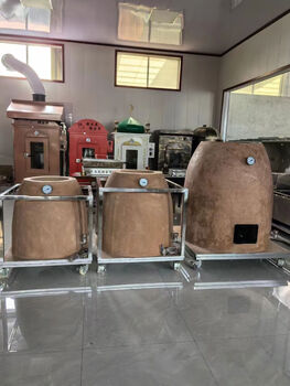 Pupan nang pit oven commercial charcoal roasted lamb leg and mutton chop oven hanging oven large skewer rack meat barbecue mud oven stainless steel all ovens do not consult customer service before placing an order