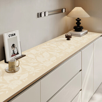 Fantasy dining side counter top mat with breast style entrance door shoe cabinet table mat high-end tv cabinet table mat qingyu 30 90cm