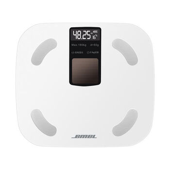 Yusenyi electronic scale solar dual-purpose body fat smart home scale accurate body weighing weight loss high-precision fat measurement light energy + typec charging bluetooth body fat scale white