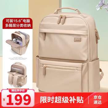 Polo backpack women's large capacity commuting school bag 14/15.6 inch computer bag travel backpack birthday gift