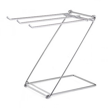 Tuojin japan imported quality rag rack kitchen supplies storage rack foldable drain storage dishcloth table rag stainless steel