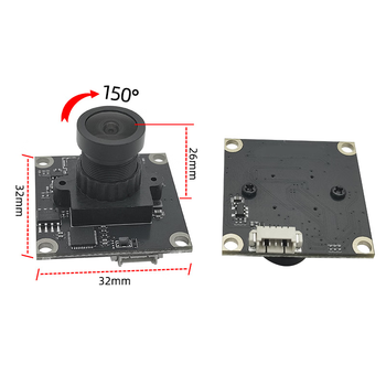 Ohuayuan wide dynamic usb camera module driver-free 1080p hd 60 frames supports backlight face recognition module wide dynamic + 150 degrees + data cable