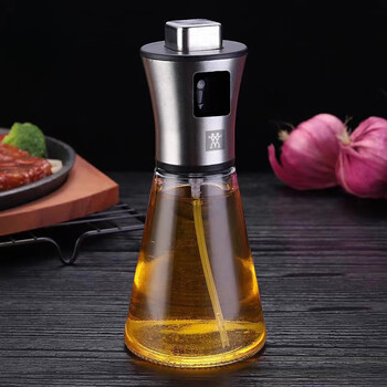 Tuojin germany imported quality german brand stainless steel spray bottle kitchen push-type atomized spray bottle barbecue spray glass glass spray bottle_200ml