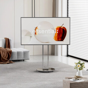 Aoyanlai 304 stainless steel movable tv bracket is suitable for 4075-inch xiaomi hisense skyworth floor-standing vertical rack new silver fox_ suitable for 40-75 inch tv (made of 304 stainless steel)