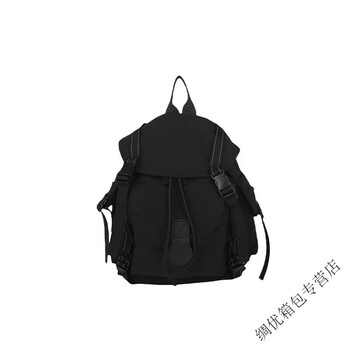 Ye yu outdoor large capacity lightweight waterproof backpack women's travel mountaineering bag high-looking college student computer backpack black