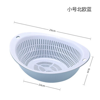 Tuojin german imported high-quality tableware storage box new household dish storage shelf dish box with drain kitchen double drain basket small size