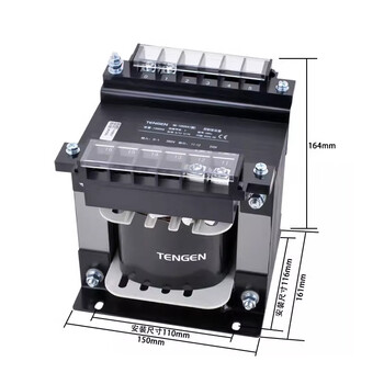 Tengen tianzheng bk-1000va/w control transformer ac single-phase 380 to 220 to 36 24 12 6v bk-1000va 24v_220v