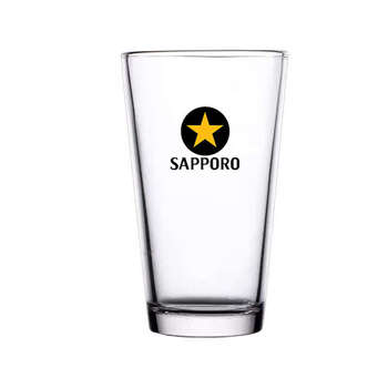 Yusenyi sapporo sapporo thickened beer cup star brand black label draft beer glass izakaya draft beer no. 13 470ml