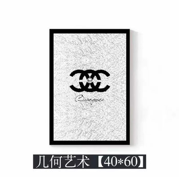 Yusen yiqing stacks high-end romantic luxury background living room rose cabinet sofa tv cabinet shoe cabinet sense painting decorative painting geometric art (30x40) with corner protector bracket