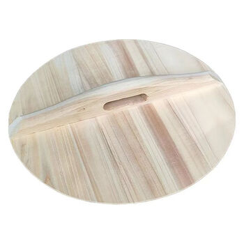 Yusenyi pure handmade glue-free and nail-free fir pot lid thickened old-fashioned firewood stove wooden pot lid water urn lid thickness 1.6cm diameter 63cm