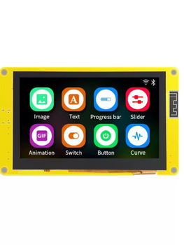 Esp32s3lvgl development board 4.3-inch touch screen wifi bluetooth iot mcu smart lcd display 4.3 resistive touch screen