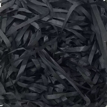 Raffia filling, fruit wedding candy box, valentine's day gift packaging material, shredded paper, confetti, creative bedding, no. 07, black, 5 packs (500g), free 5 led line lights