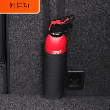 Vehicle-mounted fire extinguisher car 2025 new water-based private small high-temperature-resistant explosion-proof annual inspection fire-fighting equipment 620ml fire extinguisher + self-adhesive fixed storage bag with rope fixed seat