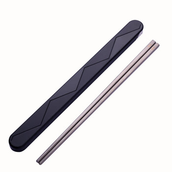 Tuojin imported quality multi-color pure titanium chopsticks from japan, portable anti-slip special chopsticks for travel, pure titanium chopsticks, travel chopsticks, 1 pair in box