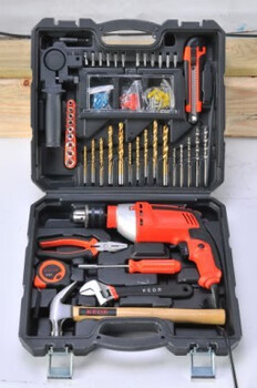Habo electric drill combination tool home decoration gift tool set 45 pieces