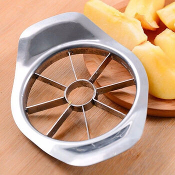 Yong huan apple cutting large fruit cutting, peeling and core tool set mold stainless steel apple cutting tool 2 pack