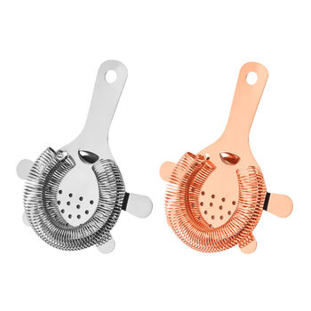 Yusenyi bartending ice filter boston shaker hawthorne filter water filter residue leakage net bartending chicken silver raindrop style