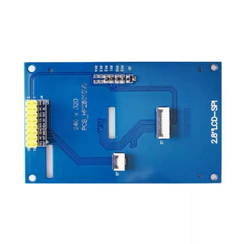 Weiyiyou 2.8-inch tft lcd screen lcd display ips full-view spi serial screen st7789 capacitive screen 18pin base plate 4 plug-in screen capacitive touch screen