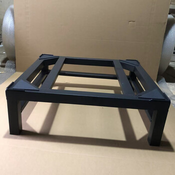 Hellmans adapts to haier machine base refrigerator pallet heightening shelf anti-shock and anti-slip heightening environmentally friendly paint customization length 40 width 40 height 20 thick matte black