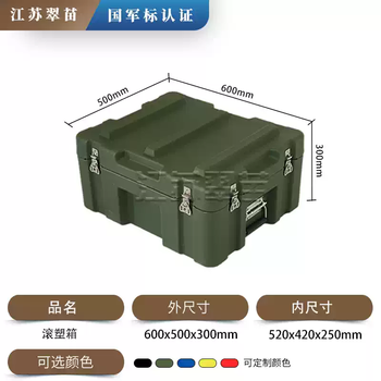 Rotational equipment box, instrument turnover box, airdrop box, field picture supply box, equipment box, tactical material box, customizable small box 600*500*300