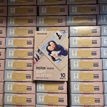 Fujifilmmini12/9/7+/90/se/7/40/11 love rainbow 3-inch white border lace photo paper new glossy photo paper 10 sheets