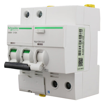 Schneider air switch with leakage protector a9 circuit breaker ic65 leakage total open 2p40a air switch 4p63a 20a 4p
