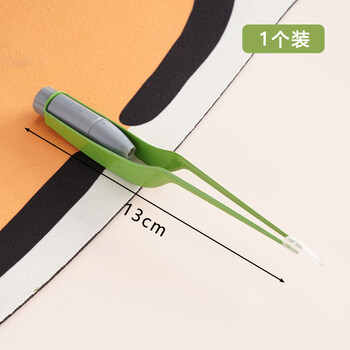 Shantou lincun ear picking artifact luminous ear picking spoon with light ear picking tool visible for children and adults upgraded green 1 pack luminous ear tweezers