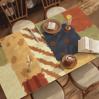 Sanqihu desk mat waterproof and anti-scalding computer tablecloth office desktop protective mat countertop mat chengxun 80cmx120cm