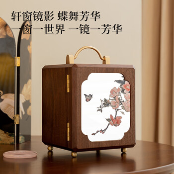 Nordic country wooden jewelry box storage box empty box high-end light luxury large capacity exquisite and practical gift for girls birthday and wedding gifts